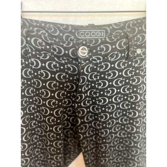 Vintage Y2K Coogi Womens Logo Pants Size 11 12 Preppy Grunge Streetwear Juniors - Picture 3 of 16